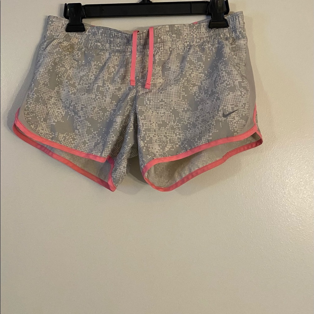 Nike shorts are a size Large
